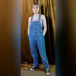 Light Wash Limited Denim Dungaree Overalls